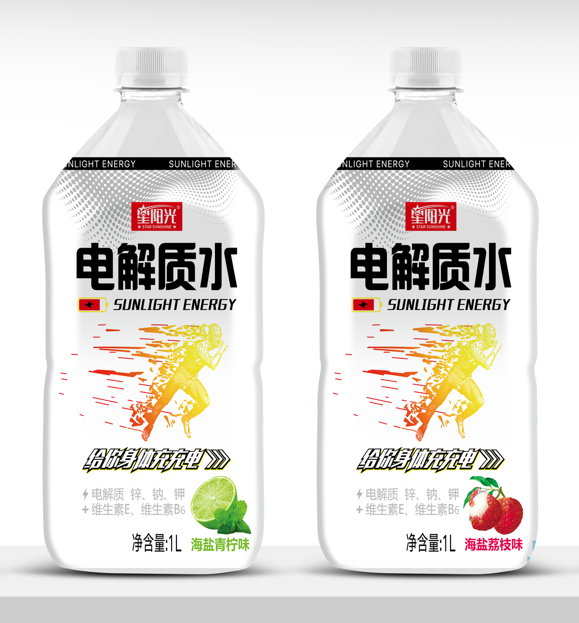 1L星陽光 電解質水